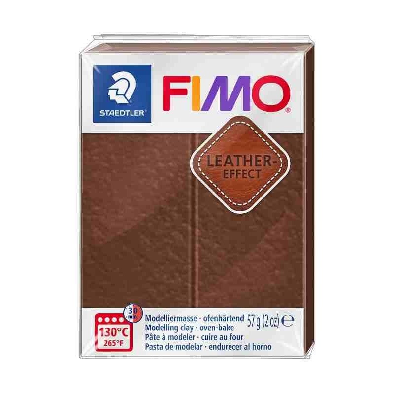 Fimo leather-effect 57 g noot