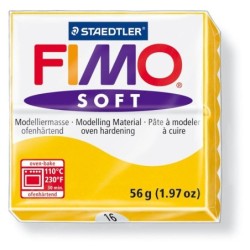 Fimo SOFT zonnegeel            16