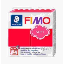 Fimo SOFT Indisch rood         24