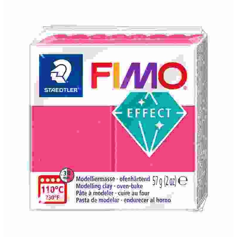 Fimo EFFECT Transpararant RubyQuartz 286