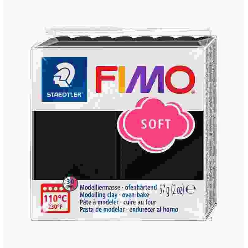Fimo soft Zwart                 9