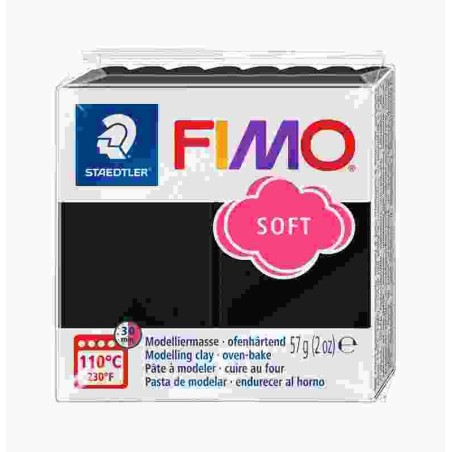 Fimo soft Zwart                 9