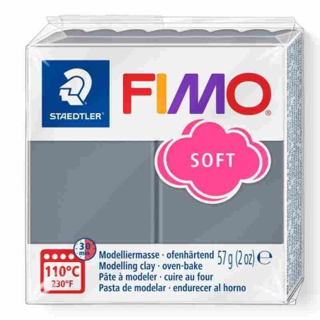 Fimo SOFT Stormy Grey T80