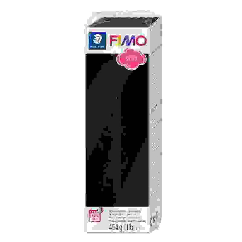 Fimo soft boetseerklei 454 g zwart