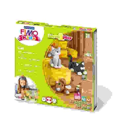 Fimo Kids Form & Play  'Katten'