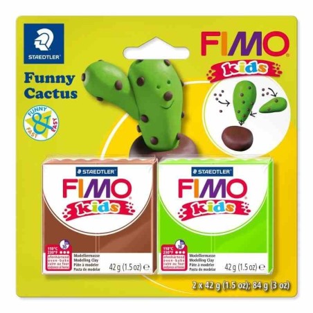 Fimo kids funny kits set funny cactus
