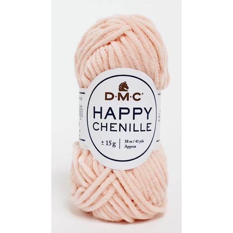 Happy Chenille 15gr 15 pastelroze