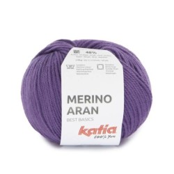 MERINO ARAN 102 Lila 100gr.