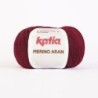 MERINO ARAN 23 bordeaux       100gr.