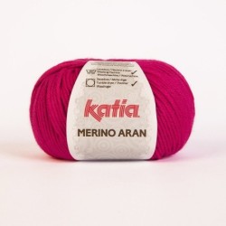 MERINO ARAN 52 fuschia        100gr.