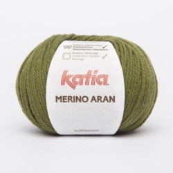 MERINO ARAN 70 mosgroen       100gr.