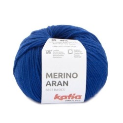 MERINO ARAN 99 ultramarijn blauw 100gr.