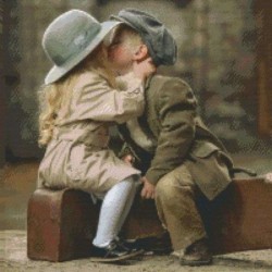 Pixelhobby Pakket 820056 Kissing on suitcases