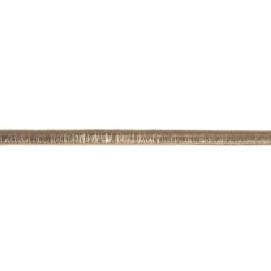 Kunstlederband metallic plat goud
