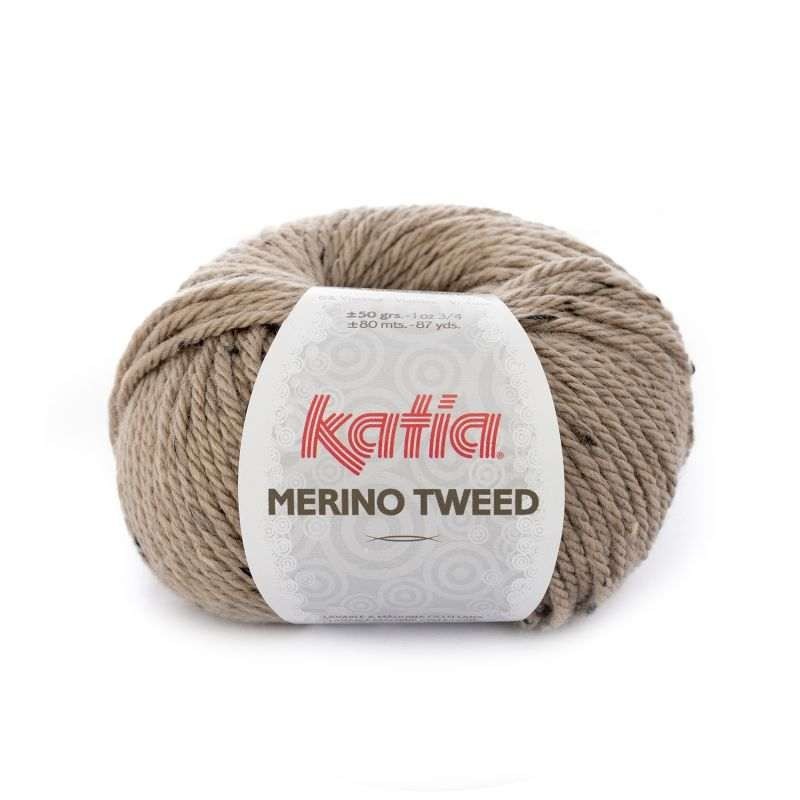 MERINO TWEED beige 301          50gr