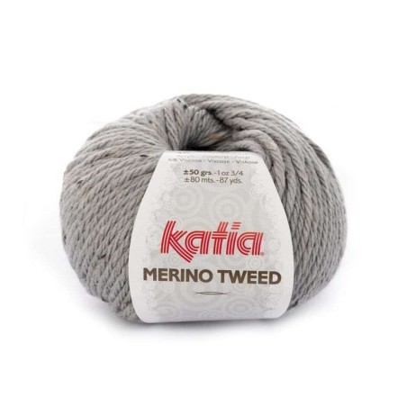 MERINO TWEED l'grijs 307        50gr