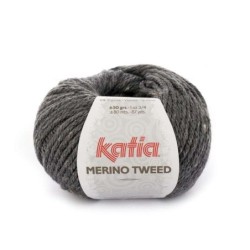 MERINO TWEED d'grijs 308        50gr