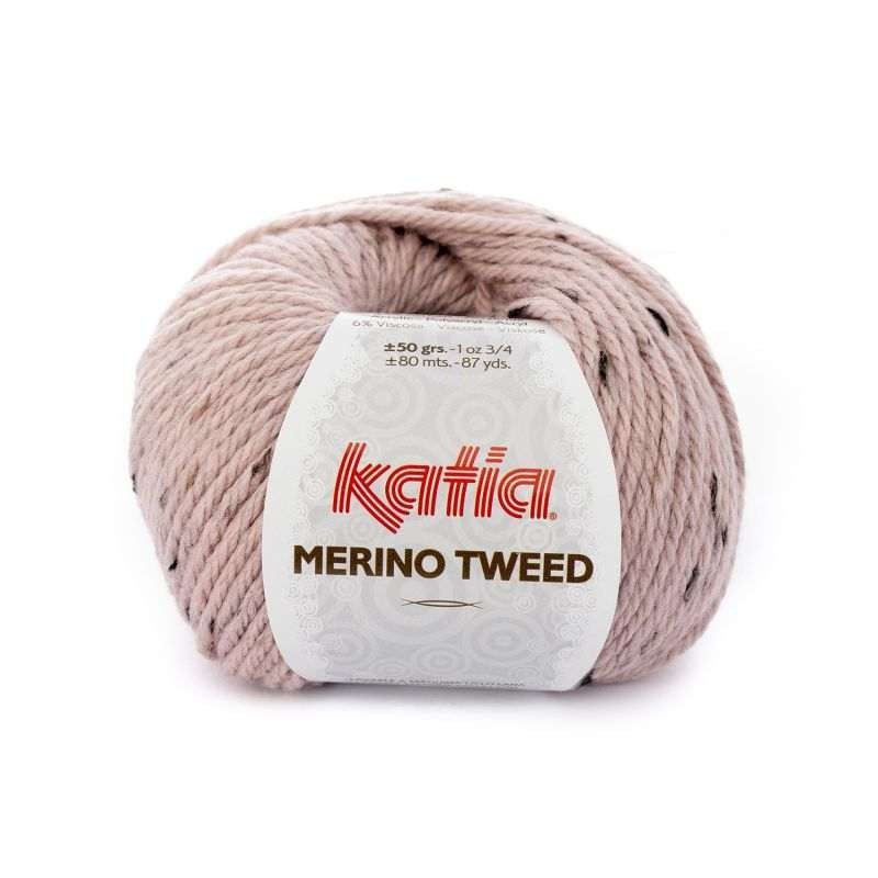 MERINO TWEED 312 Rosa Palo 50 gr