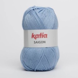 SAIGON 15 hoog licht blauw    100gr.