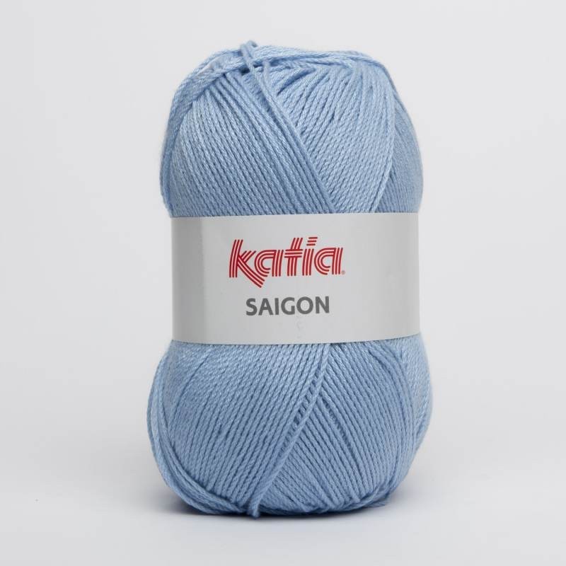 SAIGON 15 hoog licht blauw    100gr.