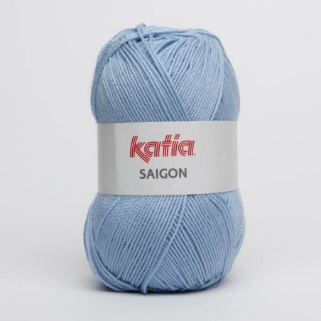 SAIGON 15 hoog licht blauw    100gr.