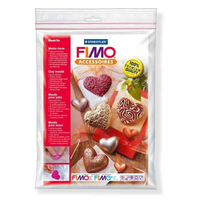 Fimo kleivorm, hartjes
