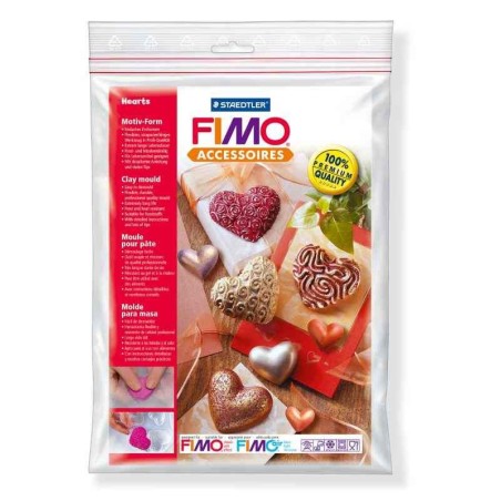 Fimo kleivorm, hartjes