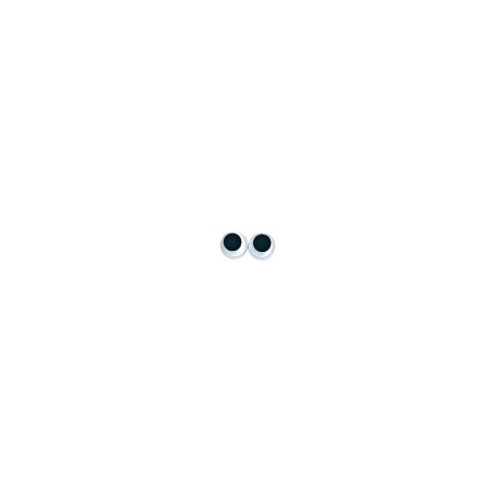 Oog beweegbare pupil  7mm  / 5 paar