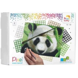 Pixel pakket 4 basisplaten panda 203 x 254 mm