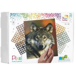 Pixel pakket 9 basisplaten wolf 305 x 381 mm