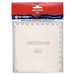 Amsterdam Metalen schraper 15 x 15 cm