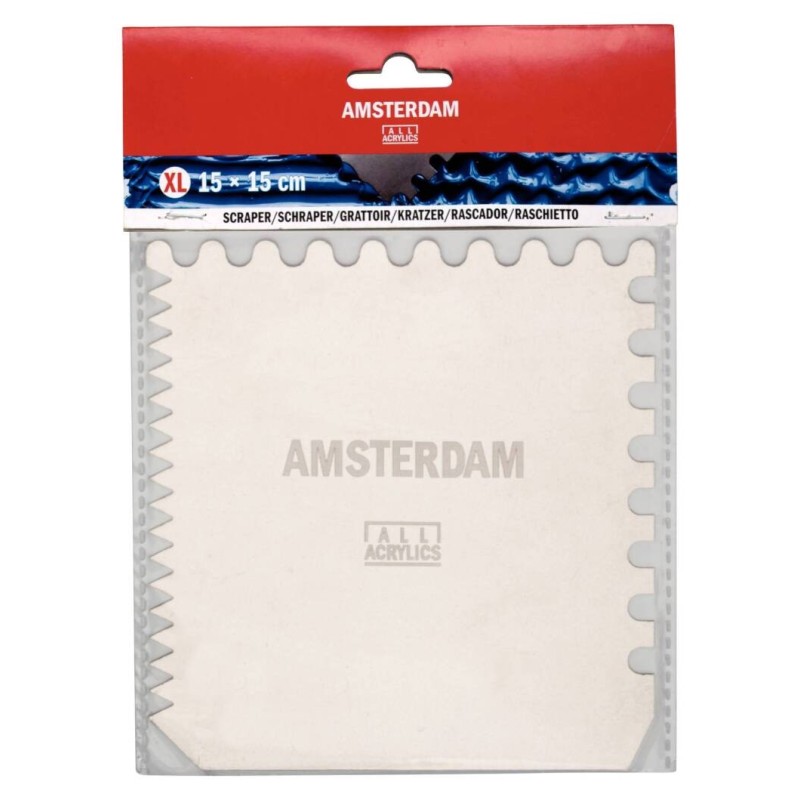 Amsterdam Metalen schraper 15 x 15 cm