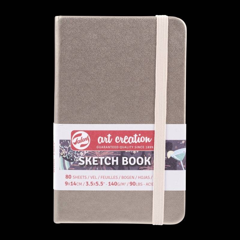 Talens Art Creation Schetsboek Roze Champagne 9 x