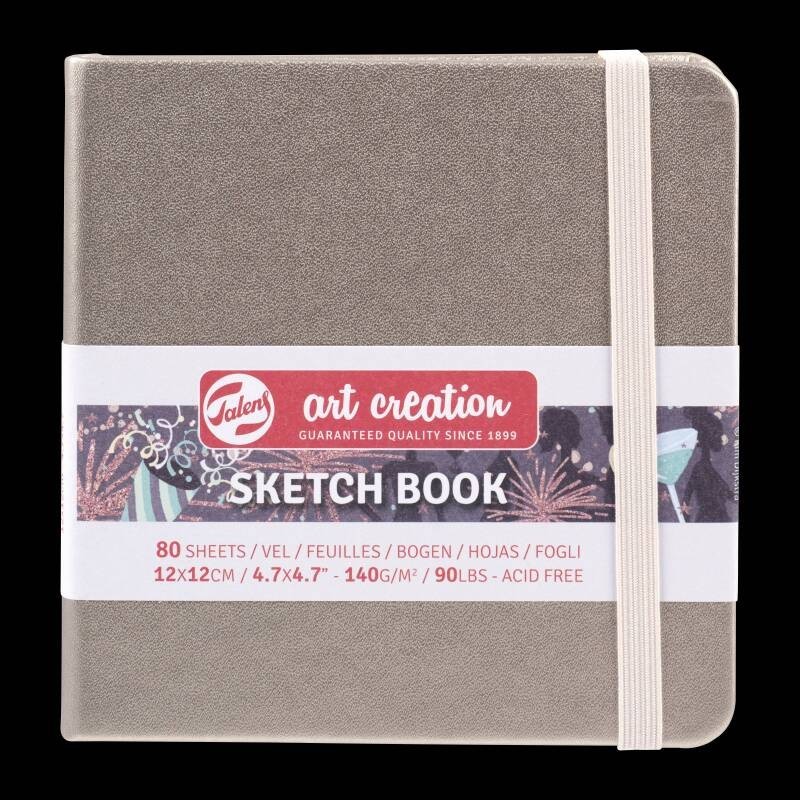 Talens Art Creation Schetsboek Roze Champagne 12 x