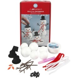 Maak een sneeuwpop, boetseren, 1set
