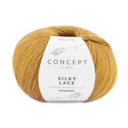 SILKY LACE 183 Mosterdgeel 50 gr