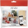Creatieve miniset, kabouterdeur, Kerstcadeaus, 1 d