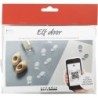 Creatieve miniset, kabouterdeur, Voetafdrukken, 1