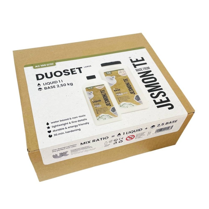 Jesmonite AC100 SET 1L Liquid & 2,5Kg Base