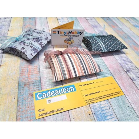 Cadeaubon waarde 35 euro