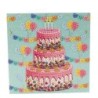 Crystal Card Kit Cake, 18x18cm Crystal Art Card