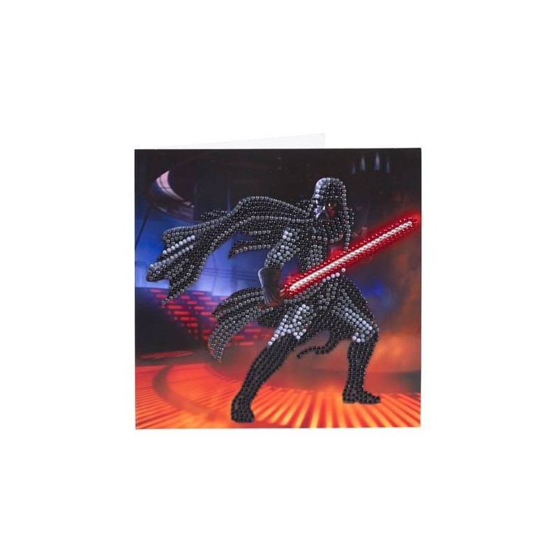 Crystal Art Card kit. Star wars Darth Vader
