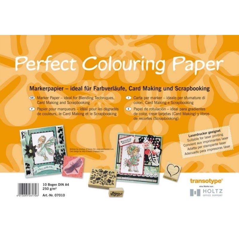 Papier Copic Perfect Colouring Paper 250gr/m2