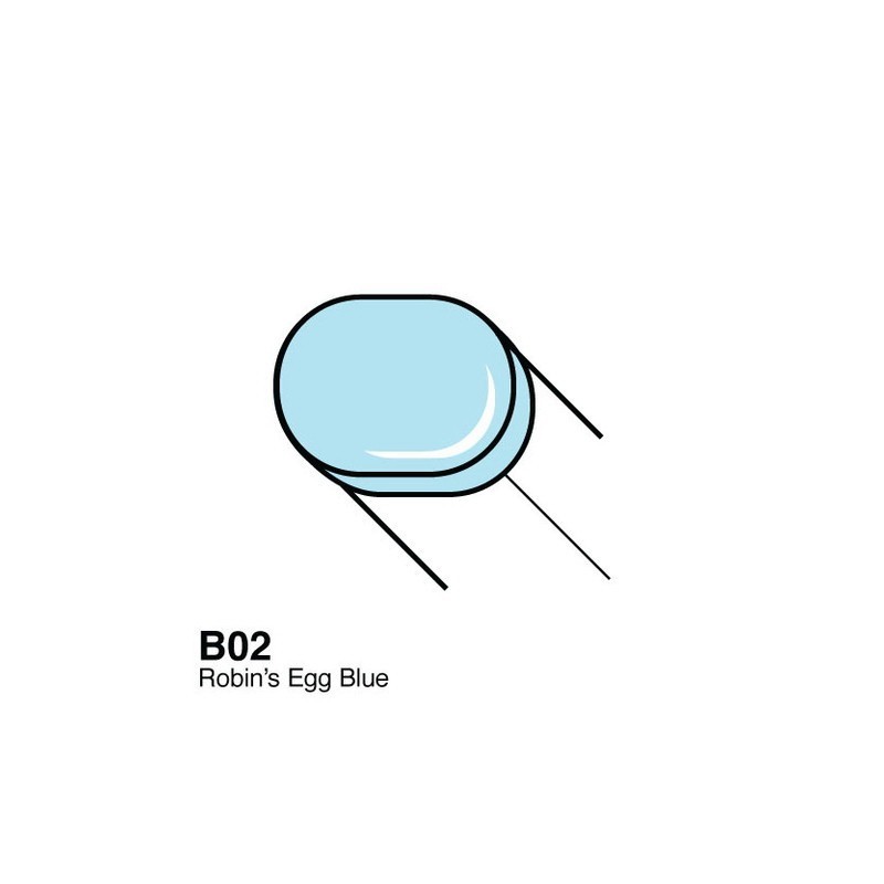 Copic Sketch marker Robin's Egg Blue