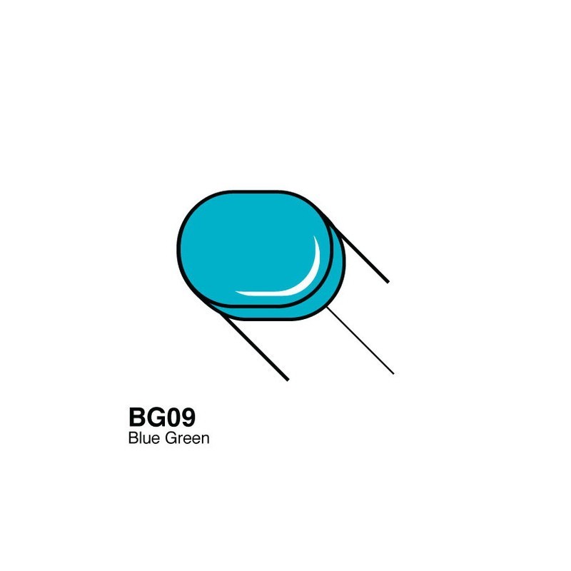 Copic Sketch marker Blue Green
