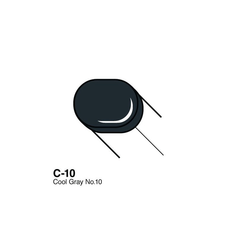 Copic Sketch marker Cool Gray No.10
