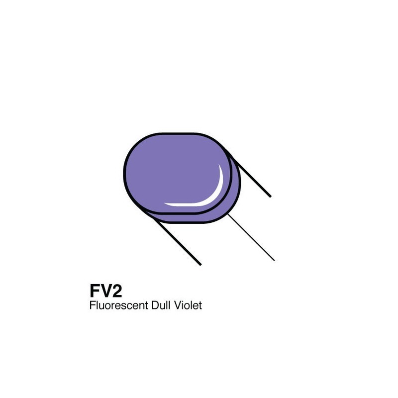 Copic Sketch marker Fluo Dull Violet