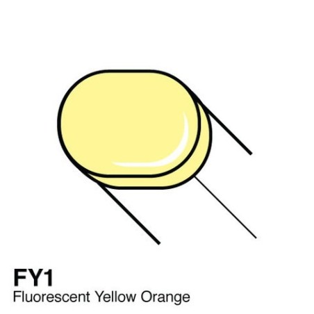 Copic Sketch marker Fluo Yellow Orange