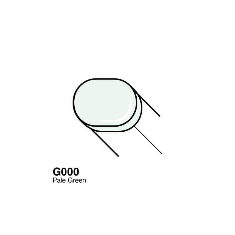 Copic Sketch marker Pale Green