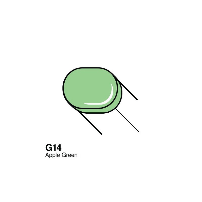 Copic Sketch marker Apple Green